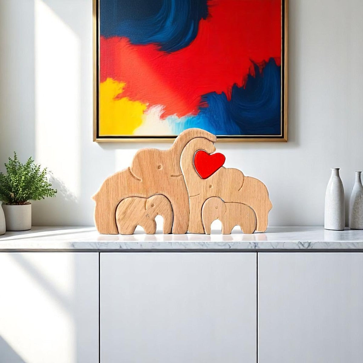 Family Elephants Puzzle