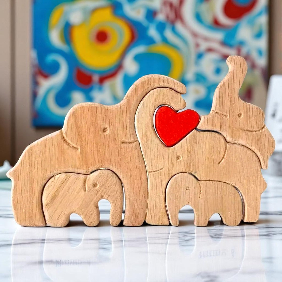 Family Elephants Puzzle