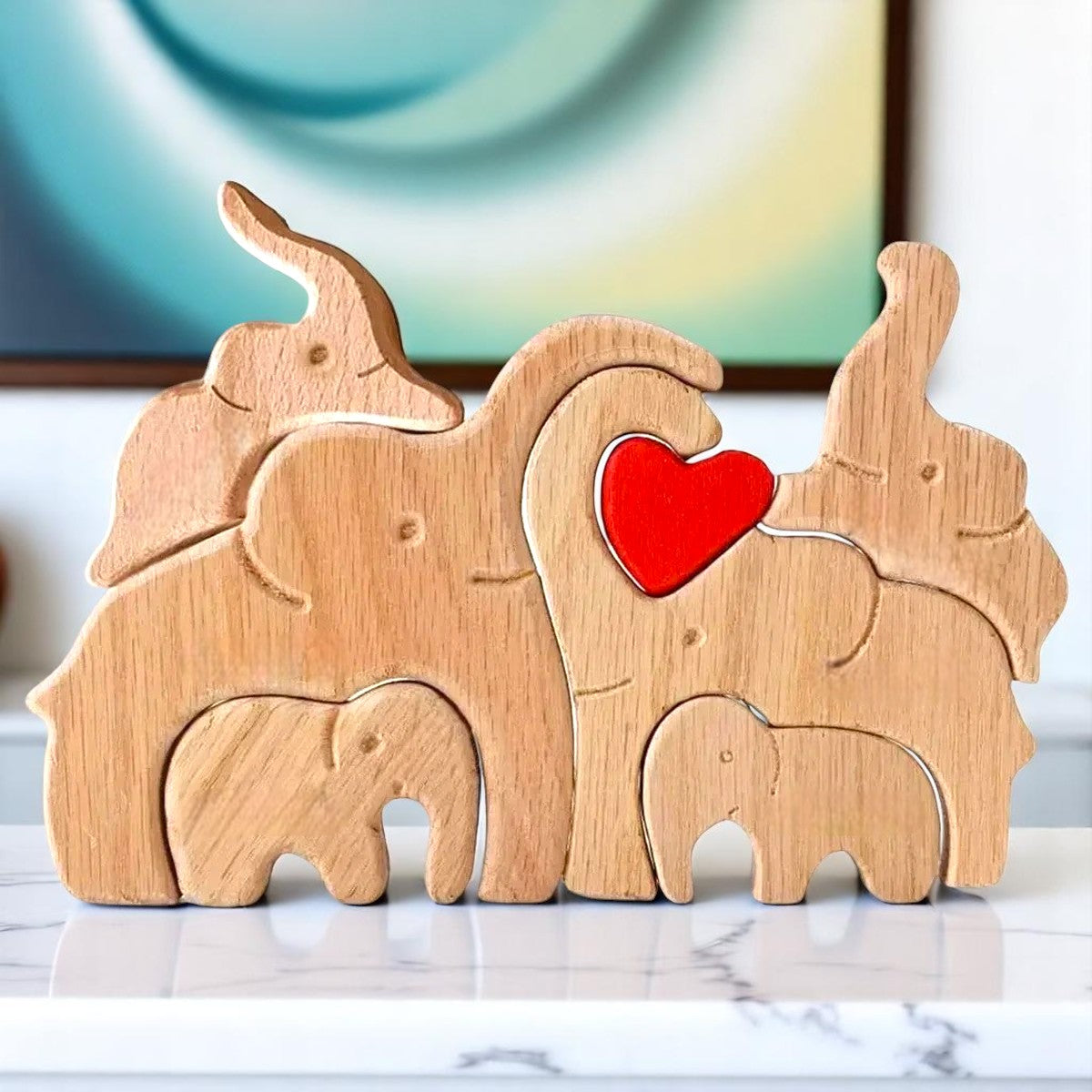 Family Elephants Puzzle