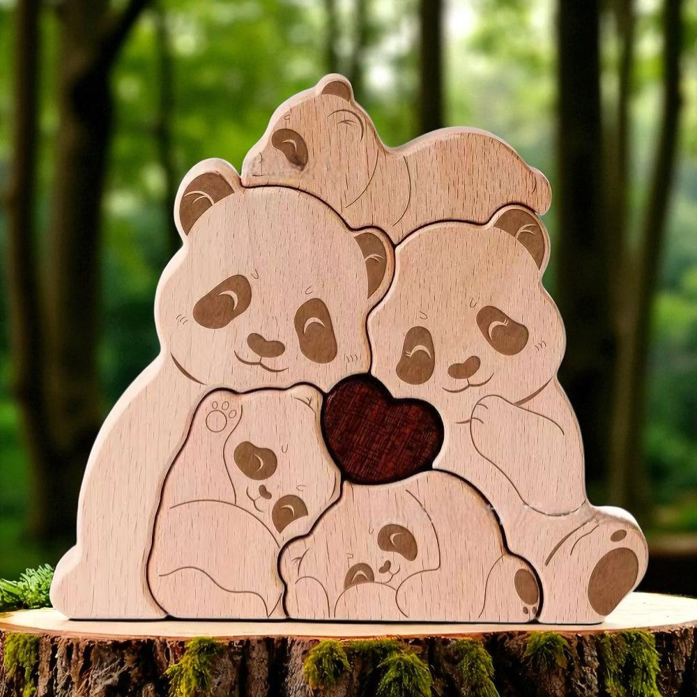 Family Pandas Puzzle