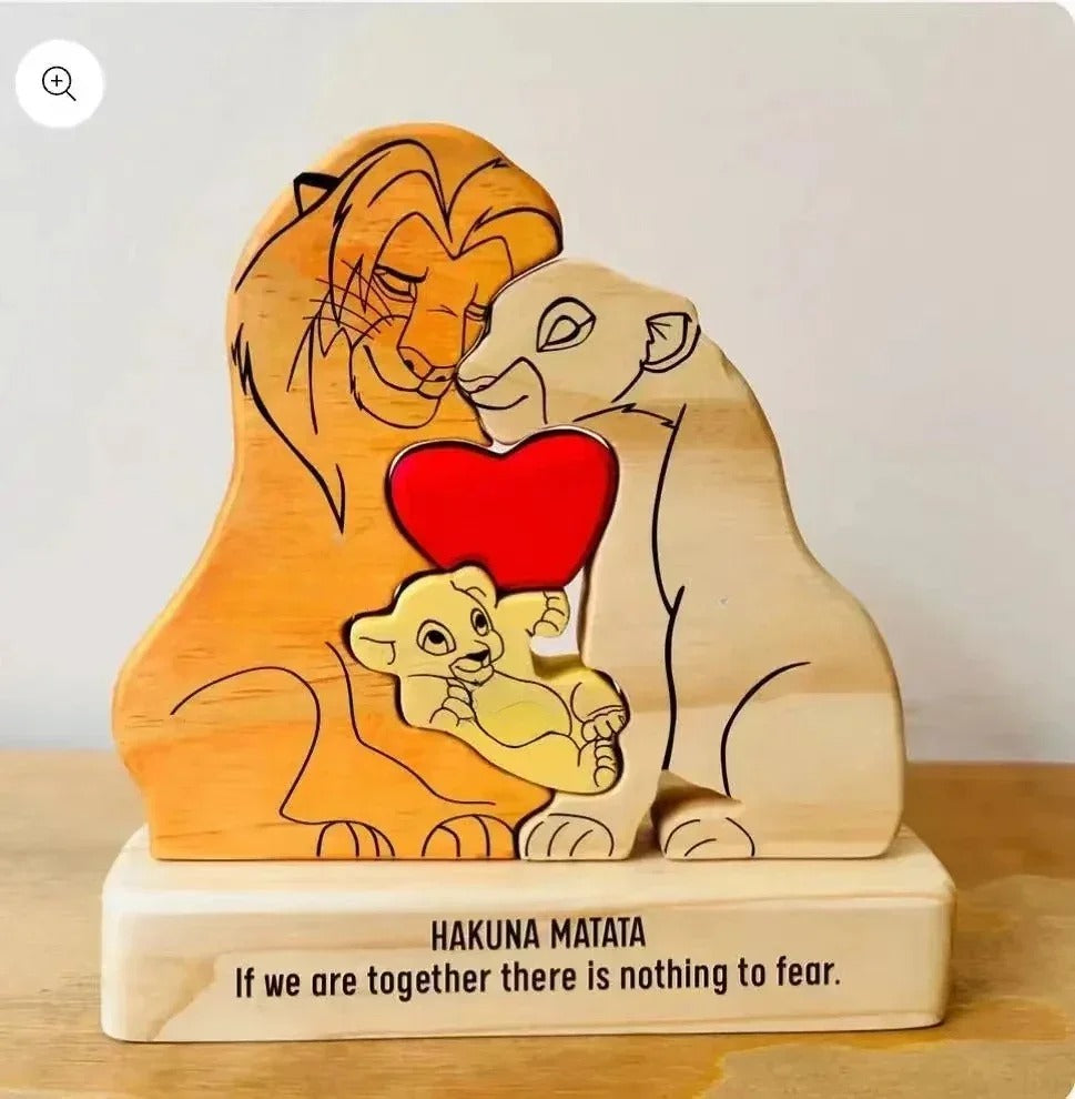 Family Lions Puzzle