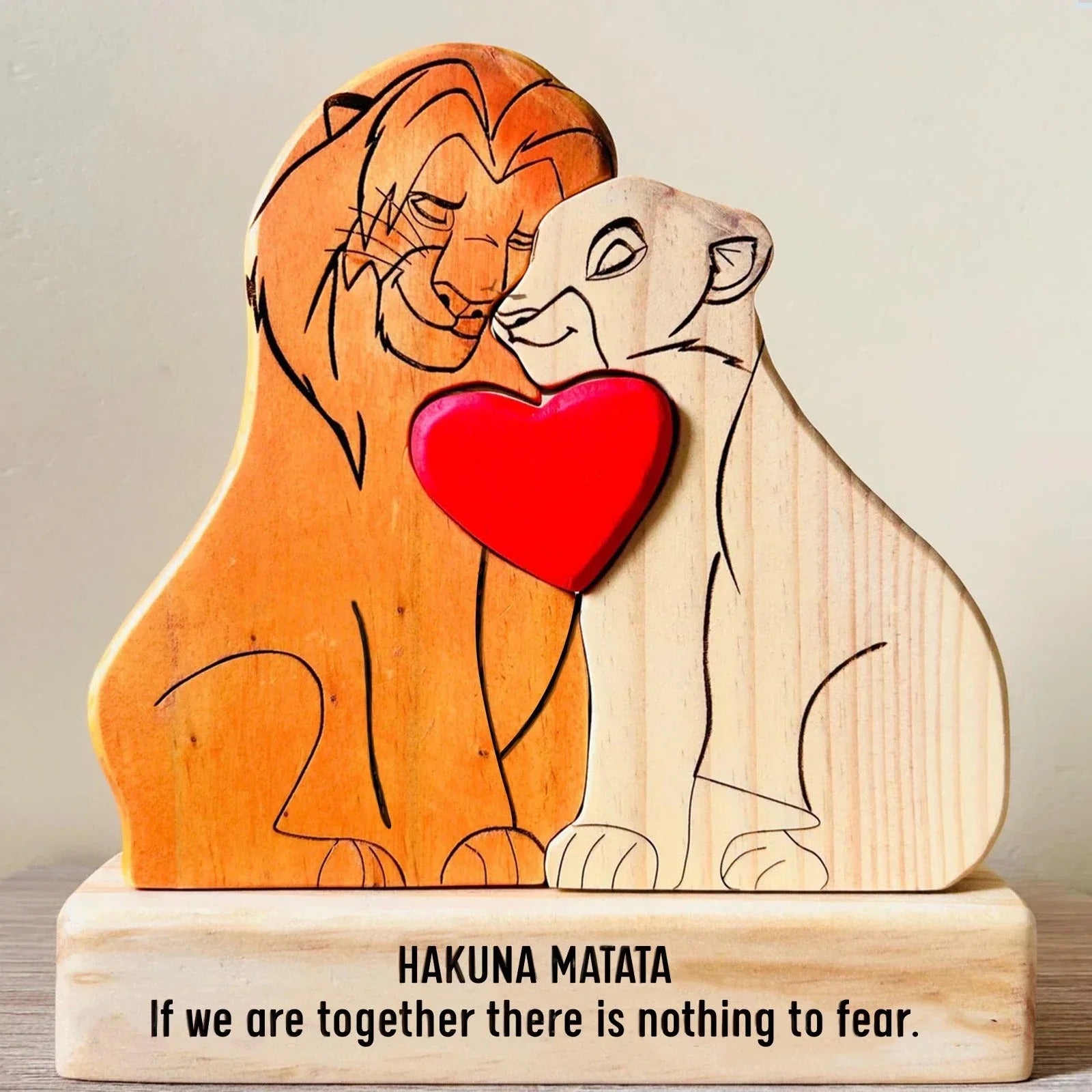 Family Lions Puzzle