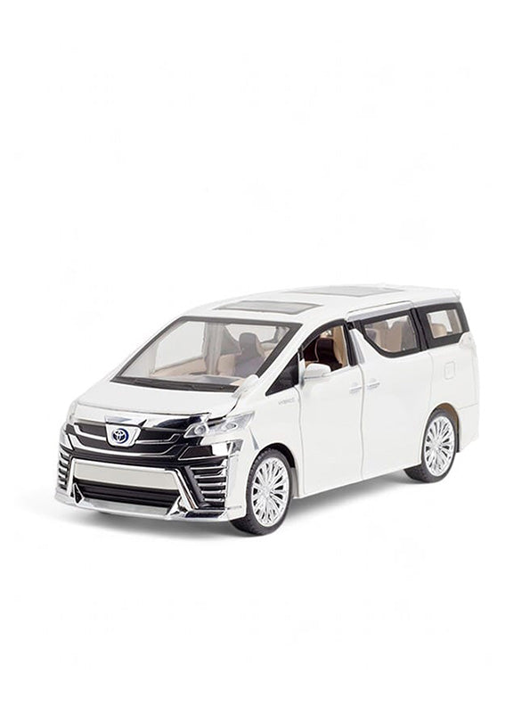 Toyota Alphard Diecast Car Metal - White - Scale 1:32 (NX-AG-24)