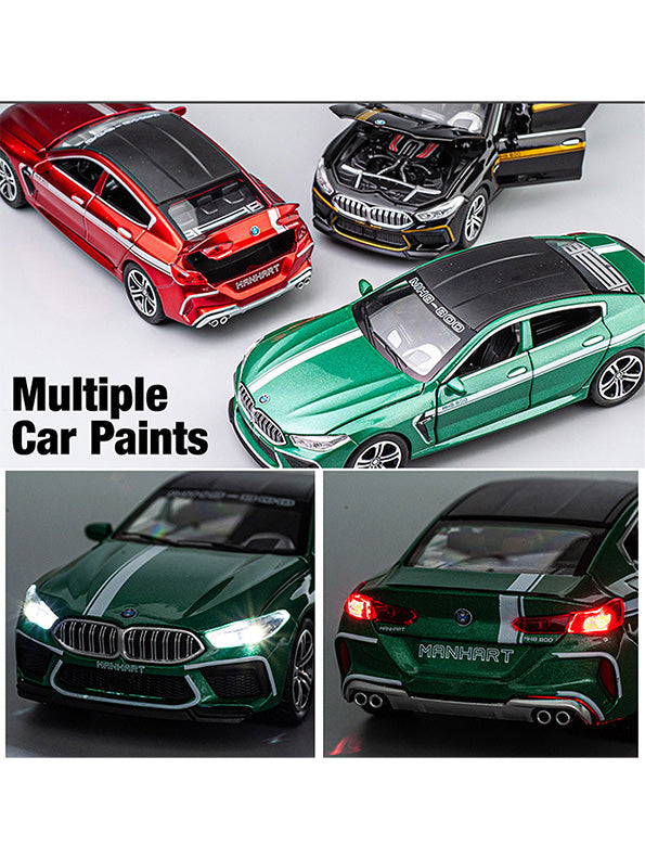 BMW M8 MH8 800 Model Diecast Car 1:24 Scale - Black (TV-S-24)