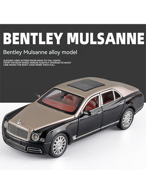 Bentley Mulsanne Metal Diecast Car Scale 1:24 - Gold (TV-AG-24)