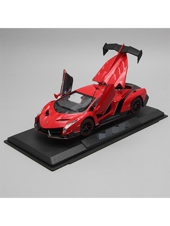 Lamborghini Veneno Metal Diecast Car - Big Size - Scale 1:24 - Red (TV-AG-24)