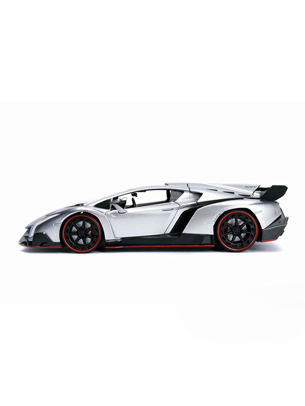 Lamborghini Veneno Model  Diecast  Scale 1:24 - Grey (TV-AG-24)