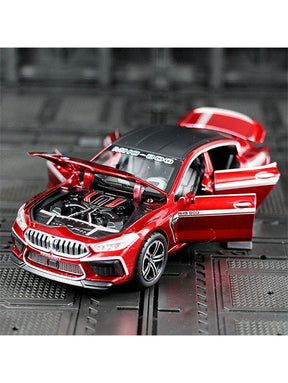 BMW M8 MH8 800 Model Diecast Car 1:24 Scale - Red (TV-S-24)