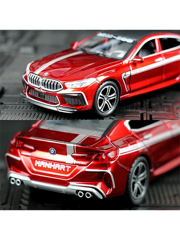 BMW M8 MH8 800 Model Diecast Car 1:24 Scale - Red (TV-S-24)