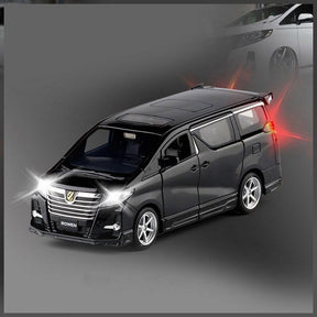 Toyota Alphard Vehicle Diecast Car Model Open Doors Car - Big Size