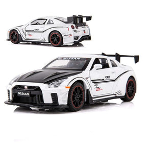 Nissan GTR R35 Road Speed Car Metal Diecast Model Car - Big Size