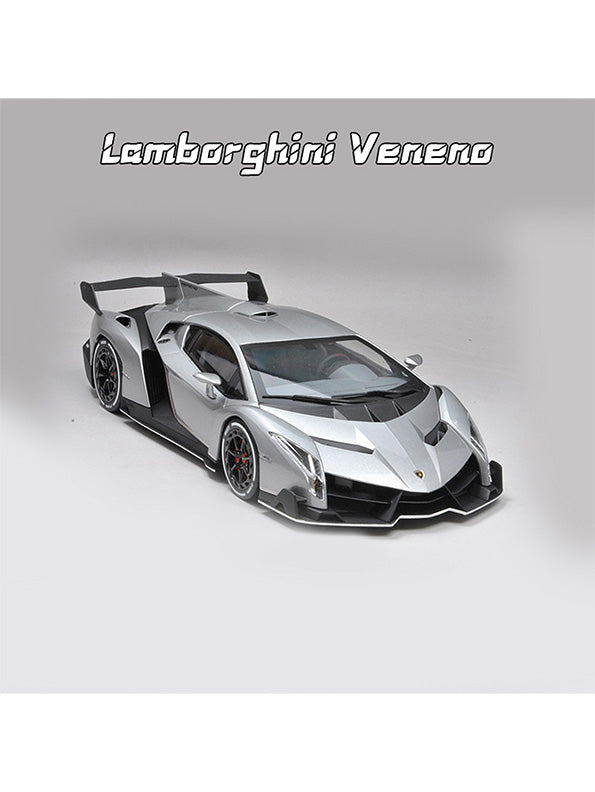 Lamborghini Veneno Model  Diecast  Scale 1:24 - Grey (TV-AG-24)