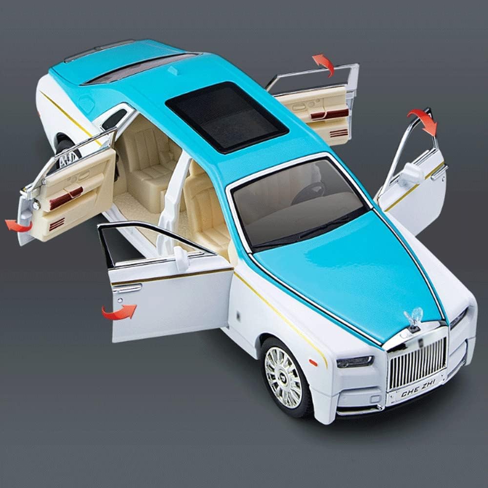 Rolls Royce Phantom Sedan Metal Diecast Car Model Car - Big Size