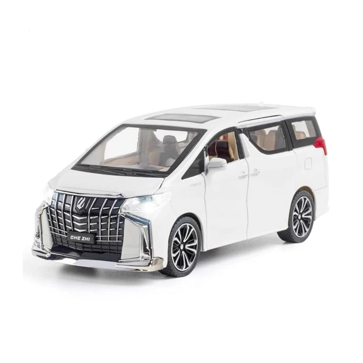 Toyota Alphard Vehicle Diecast Car Model Open Doors Car - Big Size