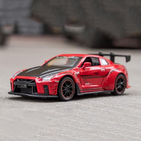 Nissan GTR R35 Road Speed Car Metal Diecast Model Car - Big Size