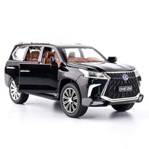 Lexus LX 570 Road Metal Diecast Car Openable Door With Lights Model Car - Big Size