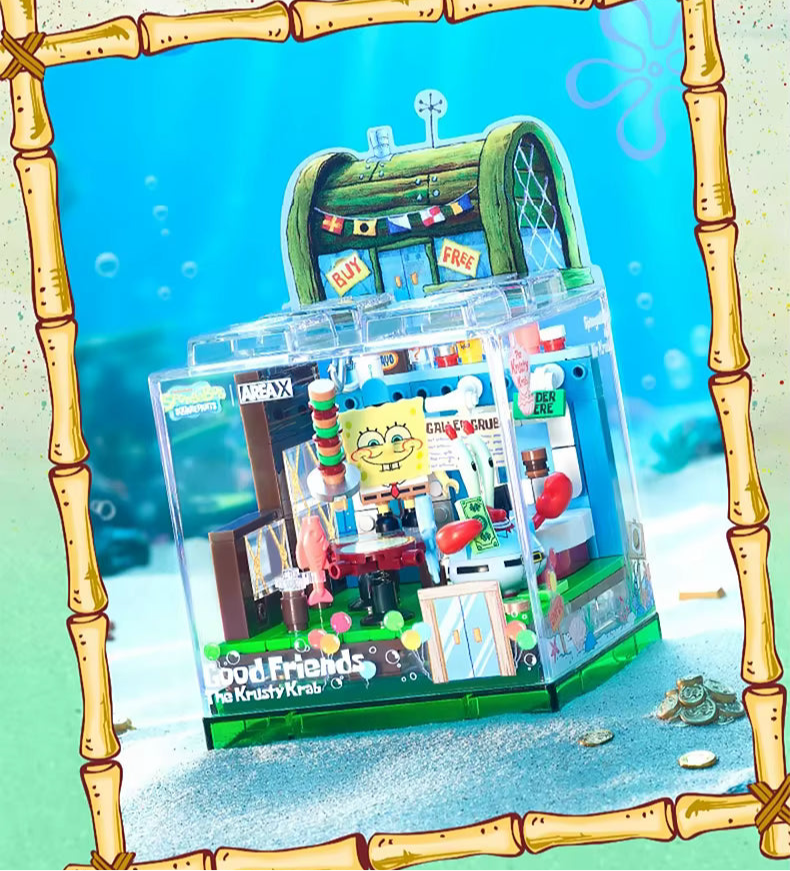 SpongeBob SquarePants Building Block Set – Create Your Own Bikini Bottom World