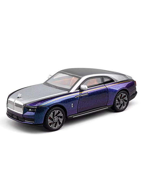 Rolls Royce Ghost Coupe  Model Diecast Car Scale 1:24-Purple (TM-AG-24)