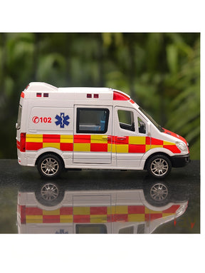 Ambulance Toy Car Light 4 Siren Sound Effects (L-J-63)