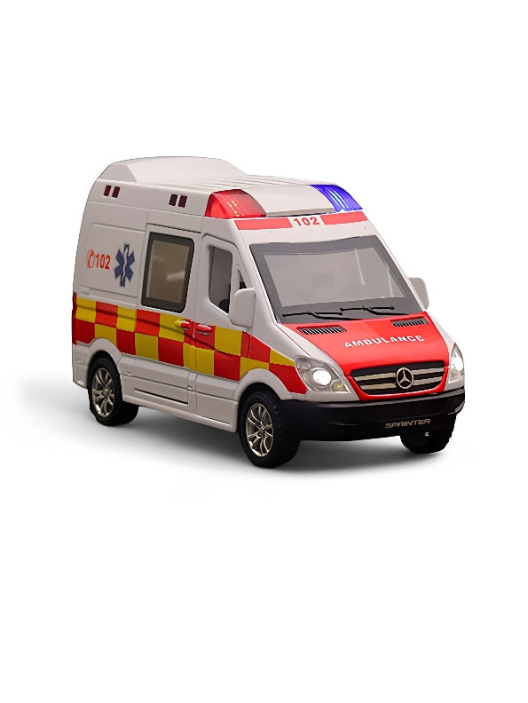 Ambulance Toy Car Light 4 Siren Sound Effects (L-J-63)