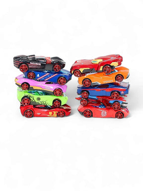 Avengers Super Hero Metal Die Cast Cars Set - Multicolor (MS-M-7)