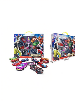 Avengers Super Hero Metal Die Cast Cars Set - Multicolor (MS-M-7)