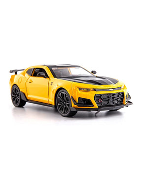 Chevrolet Camaro Metal Model Diecast Car - Yellow Scale 1:32 (T-M-15)