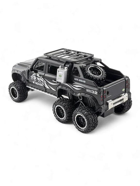 Defender Rover Metal Diecast Car Scale 1:24 - Black (S)