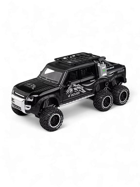 Defender Rover Metal Diecast Car Scale 1:24 - Black (S)