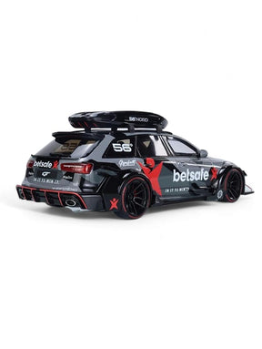 Audi RS6 DTM Metal Model Diecast Car Scale 1:24 - Black (S)