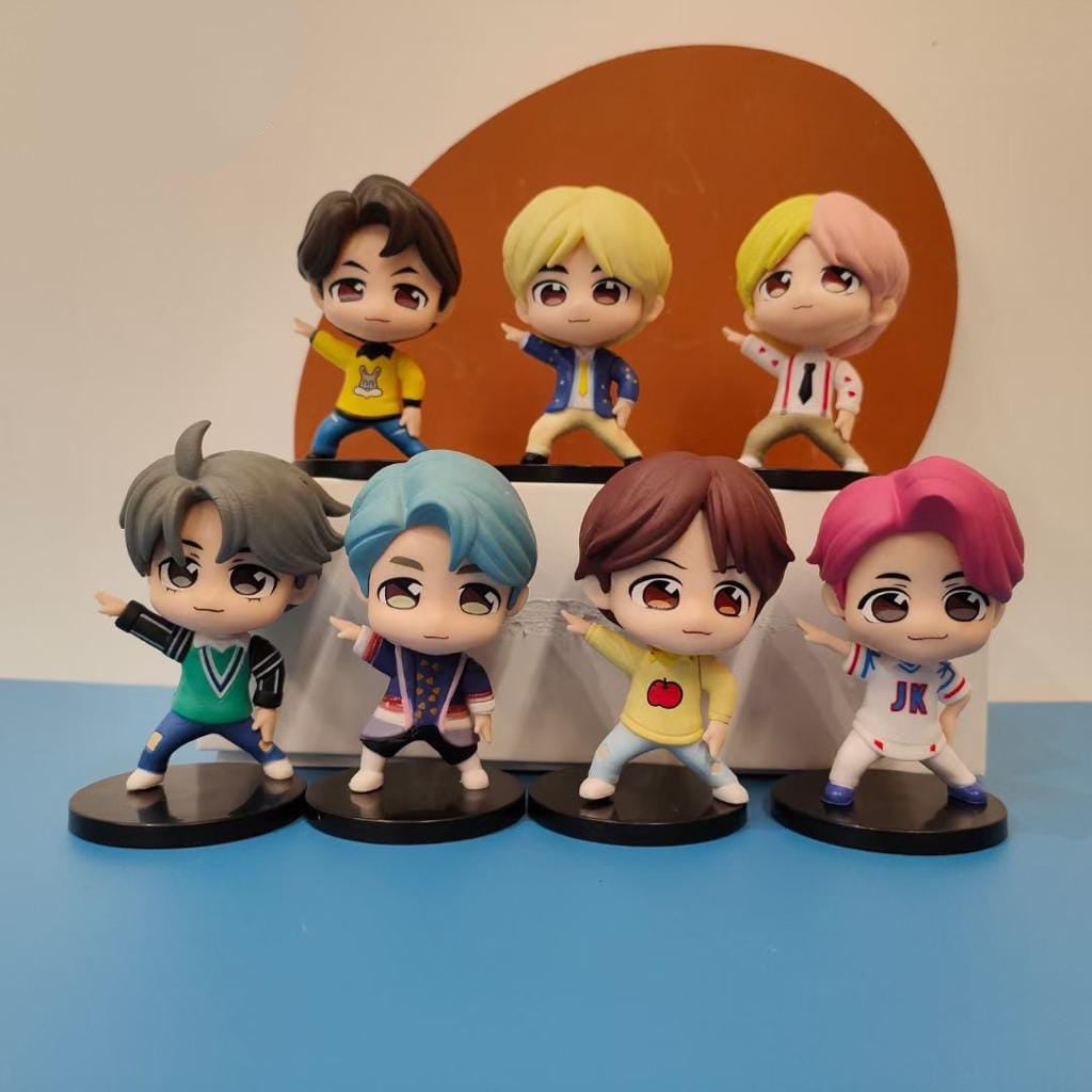 BTS CHIBI FIGURES ( Set of 7 )