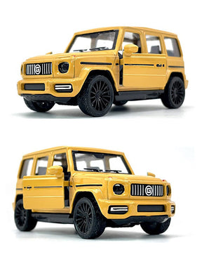 Jeep Thar G Power Diecast Car Scale 1:32 - Pack Of 4 - Gold, Grey, Black, White (MS-M-78)