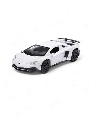 Lamborghini Centenario LP770 Metal Model Diecast Car Scale 1:32 - White (S)