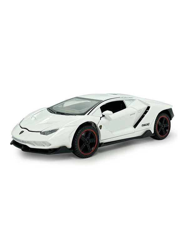 Lamborghini Centenario LP770 Metal Model Diecast Cast - White Scale 1:32 (T-M-14)