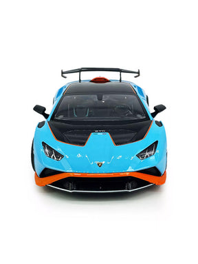 Lamborghini Huracan STO Diecast Car Metal - Scale 1:24 - Blue