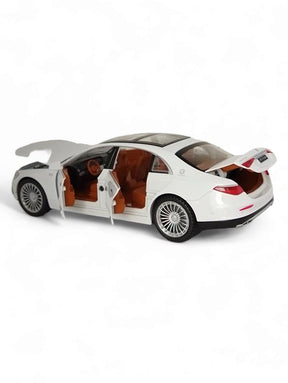 Maybach S600 Metal Model Diecast Car - White Scale 1:22 (T-M-16)