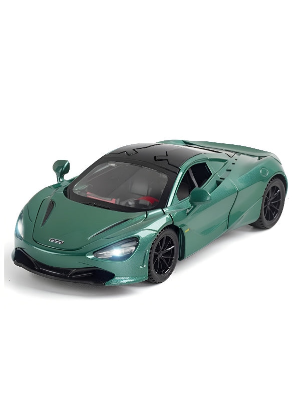 McLaren 720s Model Metal Diecast Car - Green Scale 1:32 (T-M-15)