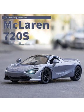 McLaren 720s Model Metal Diecast Car - Purple Scale 1:32 (T-M-15)