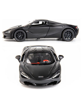 McLaren 720s Metal Model Diecast Car - Black Scale 1:32 (T-M-15)