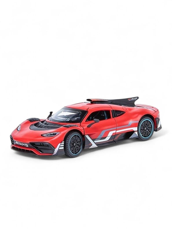 Mercedes-AMG One Model Metal Diecast Car Scale 1:24 - Red (TV-S-24)