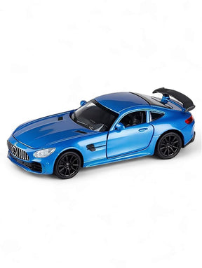 Mercedes Benz AMG GT R Metal Model Sports Diecast Car - Blue Scale 1:32 (TV-May-15)