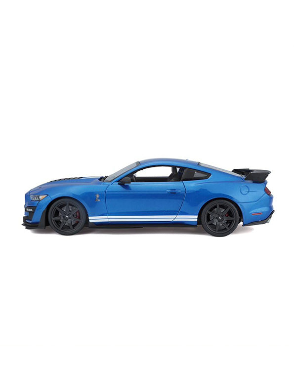 Mustang Shelby GT 500 Metal Model Diecast Car - Blue (TV-May-15)