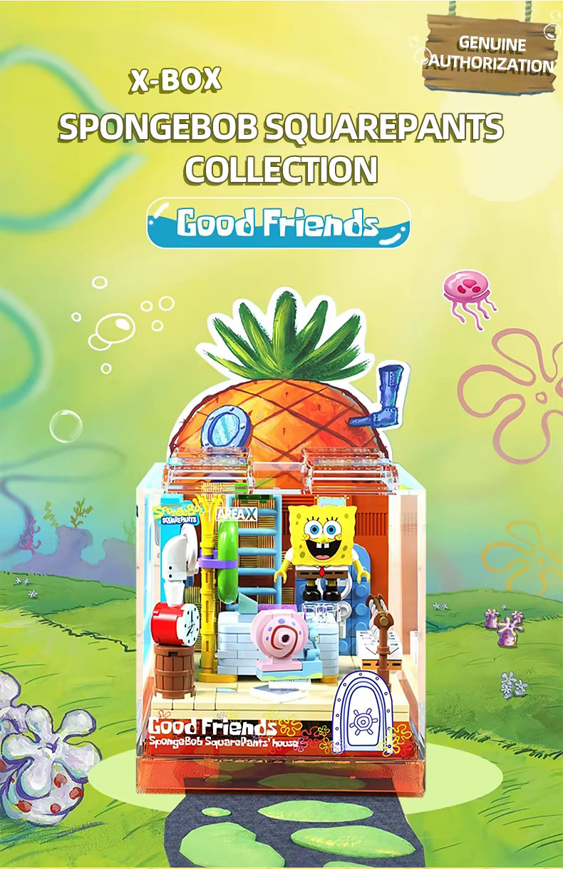 SpongeBob SquarePants Building Block Set – Create Your Own Bikini Bottom World