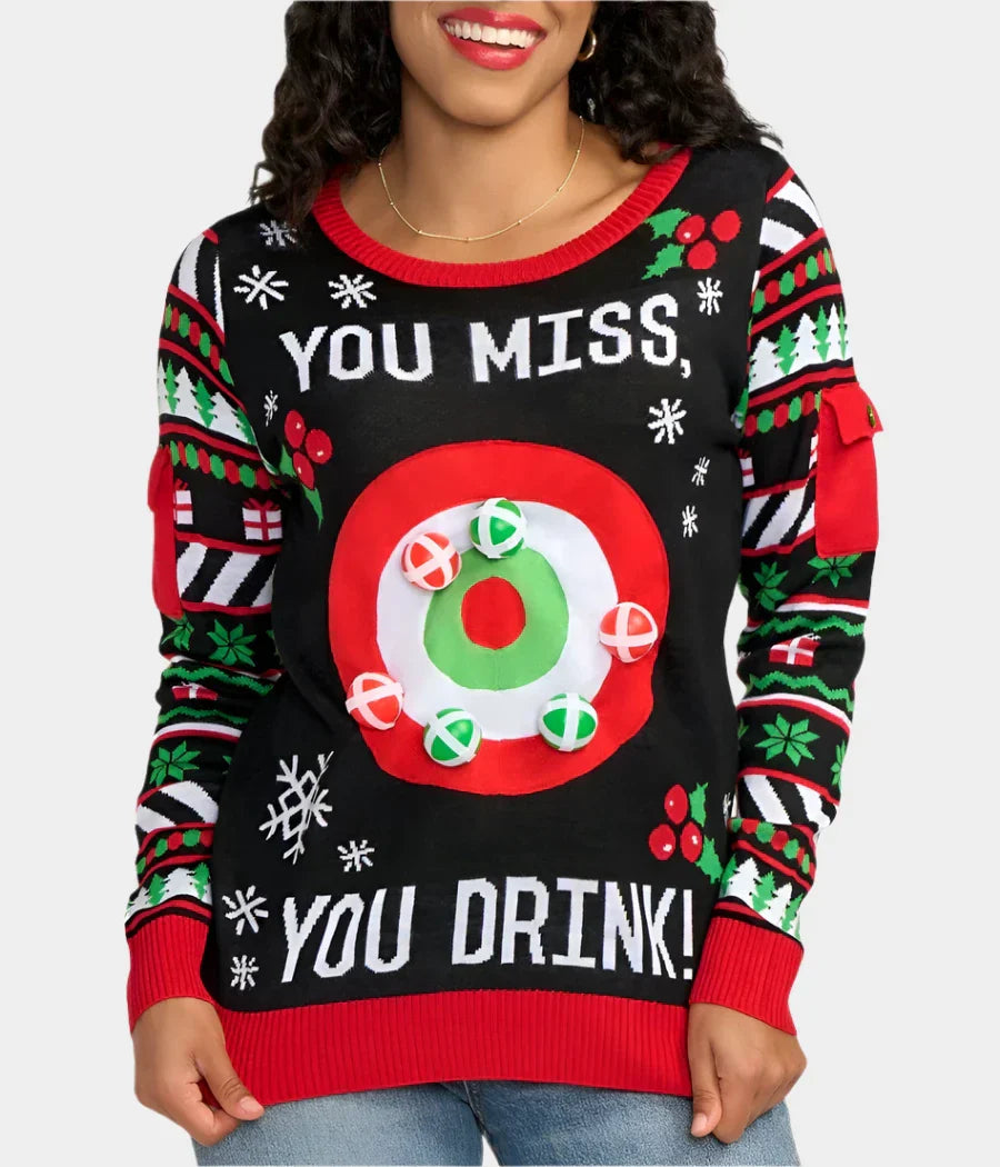 Dart Women's Christmas Ugly Sweater