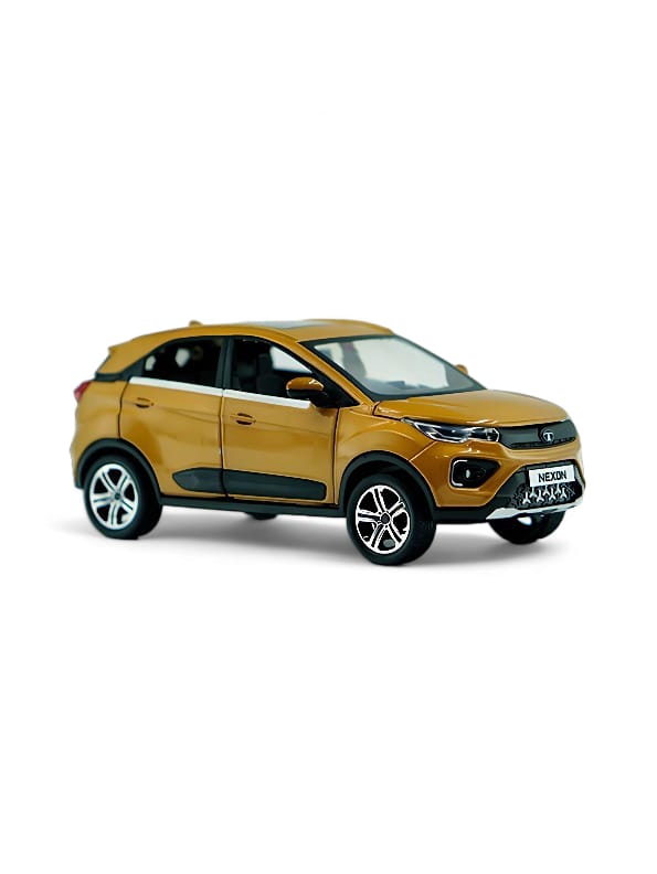 Tata Nexon Metal Model Diecast Car - Brown Scale 1:32 (T-V-15)