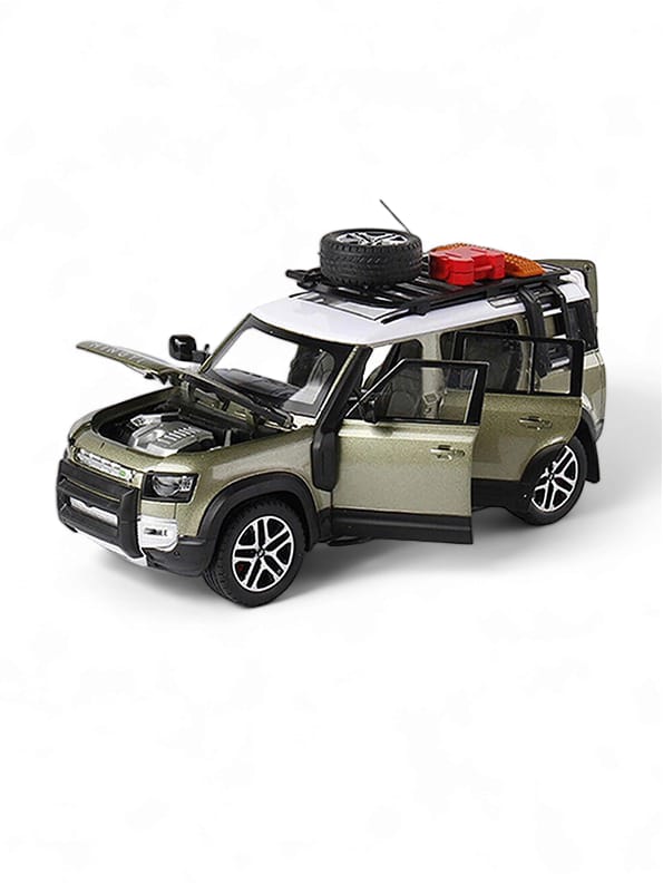 Land Rover New Defender Metal Model Diecast Car - Green (TV-May-13)