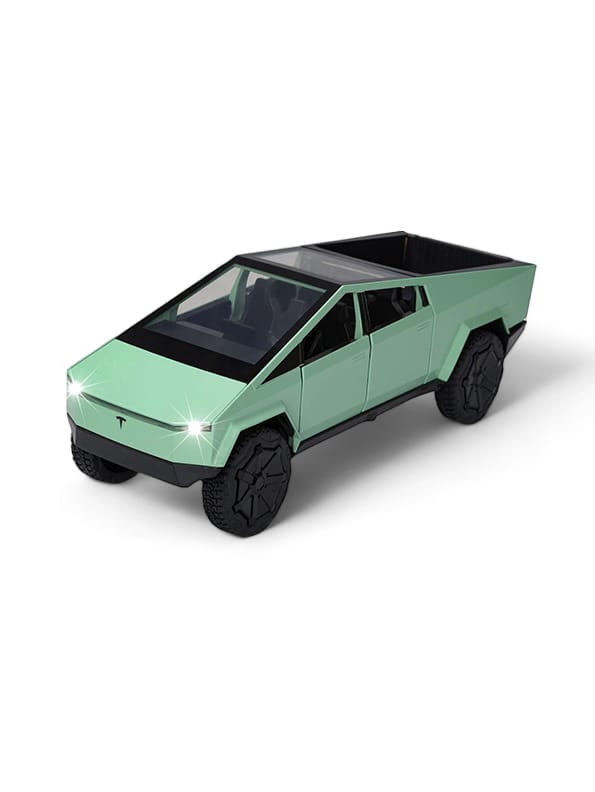 Tesla Cybertruck Metal Model Diecast Car - Green Big Size