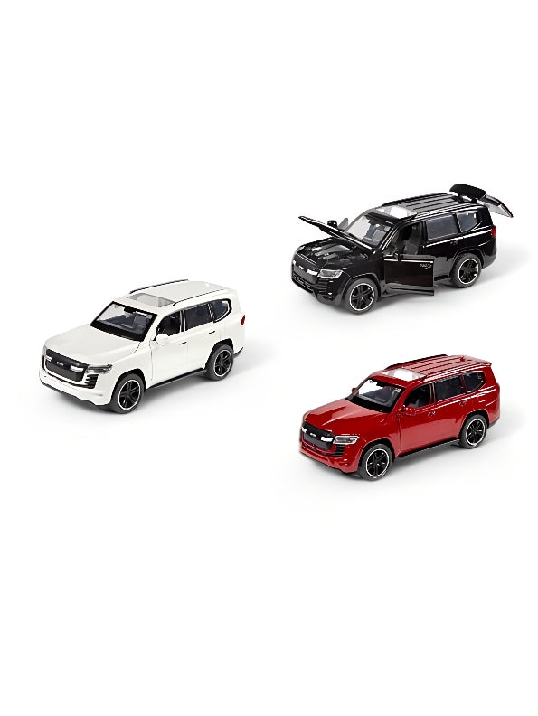 Toyota Land Cruiser Diecast Car Pack Of 3 (L-J-16)