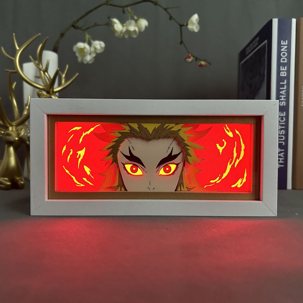 Demon Slayer  flame hashira Rengoku lightbox