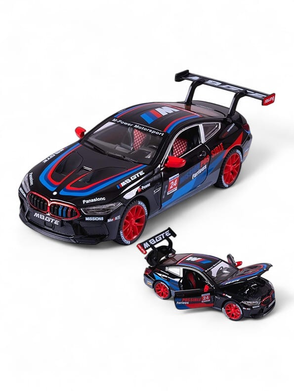 1:24 BMW M8 GTE Track Version Alloy Car Toy For Kids (MS-JY-24)